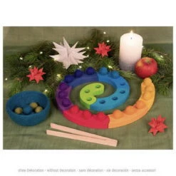 Farbsortierspiel Und Adventsspirale (goki Evolution 58354) -Tonies Geschaft 58354 farb adventsspirale