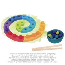 Farbsortierspiel Und Adventsspirale (goki Evolution 58354) -Tonies Geschaft 58354 farbsortier adventsspirale