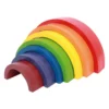 Holzbausteine Großer Regenbogen (small Foot) -Tonies Geschaft Holzbausteine GroC39Fer Regenbogen small20foot