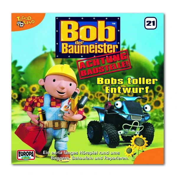 CD Bob Der Baumeister: Bobs Toller Entwurf (21) 3 CD Bob Der Baumeister: Bobs Toller Entwurf (21)