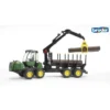 BRUDER 02133 - John Deere 1210E Rückezug Set -Tonies Geschaft bruder 02133 rueckezug