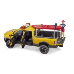 BRUDER 02506 - RAM 2500 Life Guard Mit Figur -Tonies Geschaft bruder 02506 ram 2500 pick up life guard
