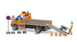 BRUDER 02537 - MB Sprinter Kommunal Mit Fahrer Und Zubehör -Tonies Geschaft bruder 02537 kommunal