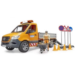 BRUDER 02677 - MB Sprinter Kommunal Mit Fahrer Und Zubehör -Tonies Geschaft bruder 02677 mb sprinter kommunal