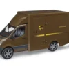 BRUDER 02678 - MB Sprinter UPS Mit Fahrer Und Zubehör -Tonies Geschaft bruder 02678 mb sprinter ups fahrer