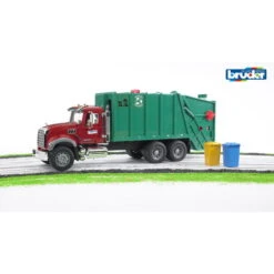 BRUDER 02812 - MACK Granite Müll LKW -Tonies Geschaft bruder 02812 mack granite mull lkw bruder 02812m logo