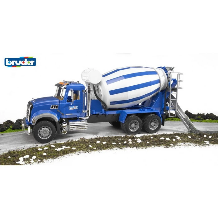 BRUDER 02814 - MACK Granite Betonmischer LKW 4 BRUDER 02814 - MACK Granite Betonmischer LKW - Image 2