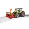 BRUDER 03017 - Claas Axion 950 Mit Schneeketten Und Schneefräse