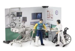 Bworld 62711 - Krankenstation Mit Figuren (Bruder)