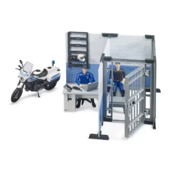 Bruder Bworld 62732 - Polizeistation Mit Polizeimotorrad -Tonies Geschaft bruder 62732 polizeistation polizeimotorrad