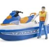 Bworld 63150 Personal Water Craft Mit Fahrer -Tonies Geschaft bruder 63150 personal water craft
