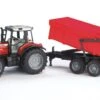 BRUDER 02045 Massey Ferguson 7480 Wannenkippanhänger -Tonies Geschaft bruder 02045 massey ferguson 7480 wannenkippanhnger