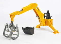 BRUDER 02338 - Heckbagger Mit Greifer -Tonies Geschaft bruder 02338 heckbagger greifer