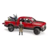 BRUDER 02502 - RAM 2500 Power Wagon Mit Ducati Motorrad Und Fahrer -Tonies Geschaft bruder 02502 ram ducati