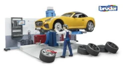 Bworld 62110 - PKW-Werkstatt Mit Figur (Bruder) -Tonies Geschaft bworld 62110 pkw werkstatt mit figur bruder