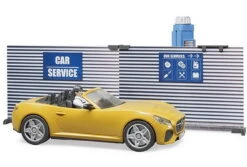 Bworld 62110 - PKW-Werkstatt Mit Figur (Bruder) -Tonies Geschaft bworld 62110 pkw werkstatt roadster bruder