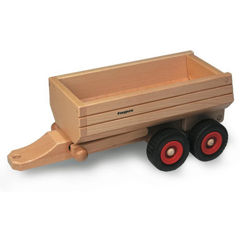 Fagus Muldenkipper-Anhänger (10-31) Holzspielzeug 3 Fagus Muldenkipper-Anhänger (10-31) Holzspielzeug