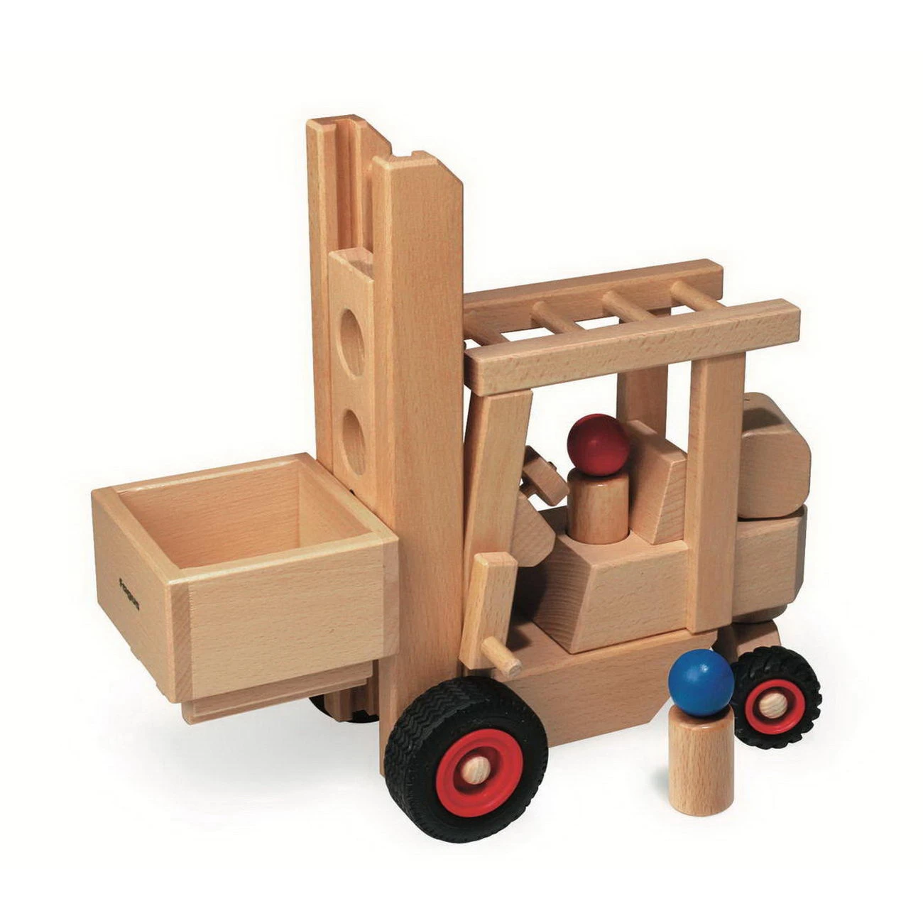 Fagus Gabelstapler (10-43) Holzspielzeug 3 Fagus Gabelstapler (10-43) Holzspielzeug