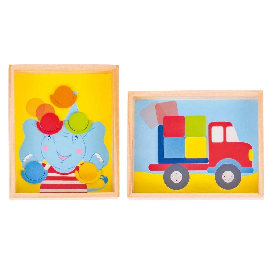 Geduldspiel Lastwagen (goki 62918) 3 Geduldspiel Lastwagen (goki 62918)