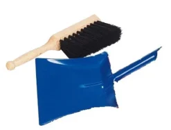 Kinder Handfeger Und Schaufel Metall Blau (goki 15524)