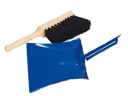 Kinder Handfeger Und Schaufel Metall Blau (goki 15524) 3 Kinder Handfeger Und Schaufel Metall Blau (goki 15524)