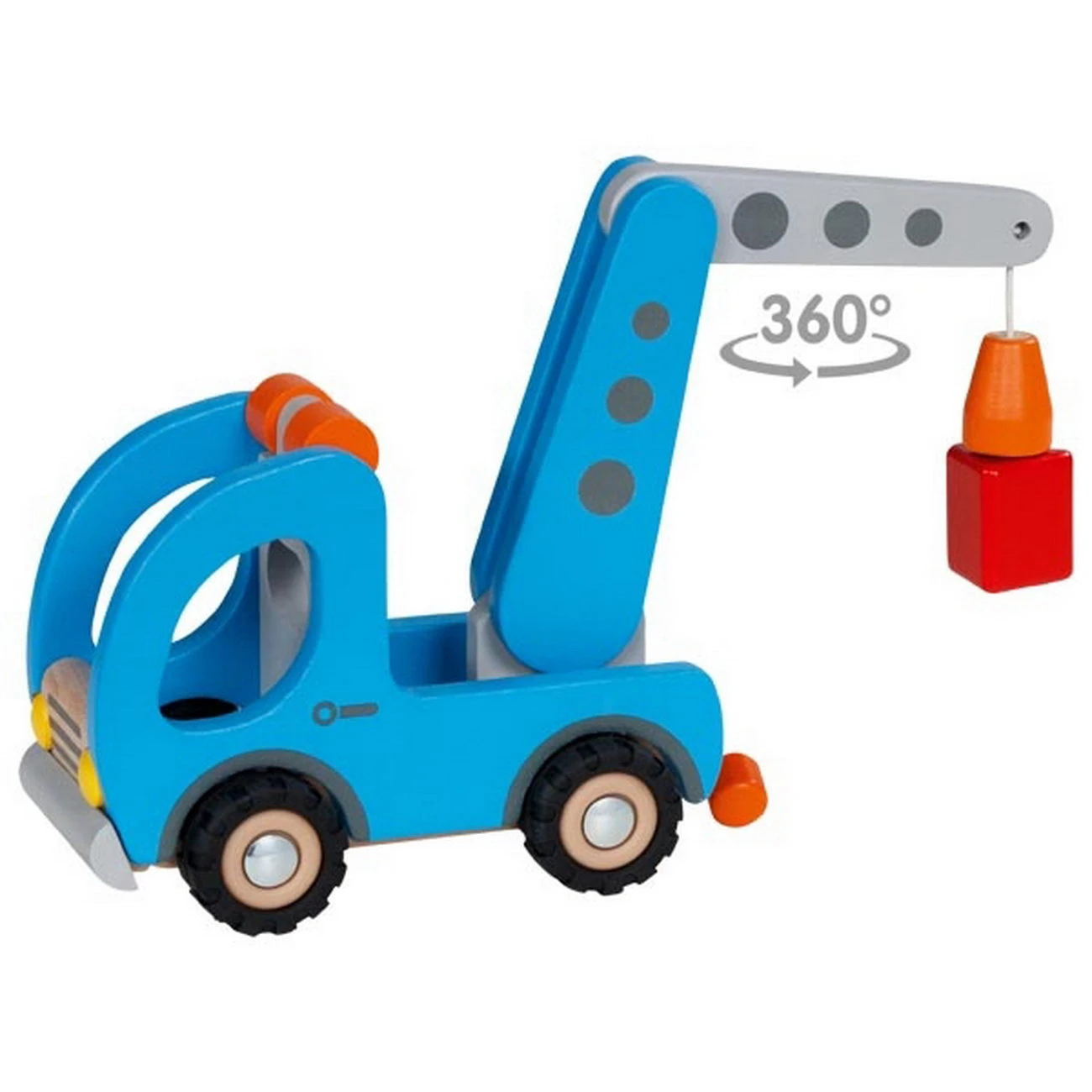 Kranwagen Mit Anhänger (goki 55875) 4 Kranwagen Mit Anhänger (goki 55875) - Image 2