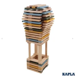 Kapla 120er Box - Hellblau Gelb Grün -Tonies Geschaft kapla 120 box blau gelb gruen