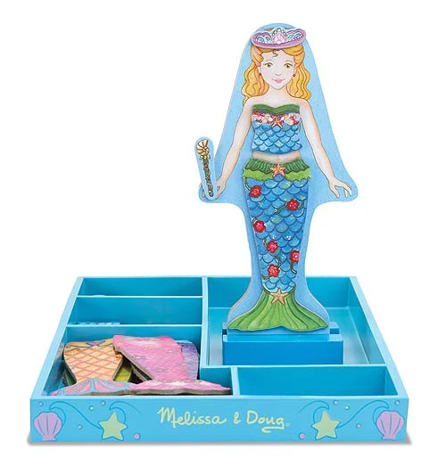 Melissa & Doug Magnetische Anziehpuppe Meerjungfrau 3 Melissa & Doug Magnetische Anziehpuppe Meerjungfrau
