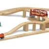 Melissa & Doug Holzeisenbahn Schwenkbrücke Set -Tonies Geschaft schwenkbruecke set melissa 10704