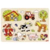 Steckpuzzle Bauernhof VI (goki 57995) -Tonies Geschaft steckpuzzle bauernhof 57995