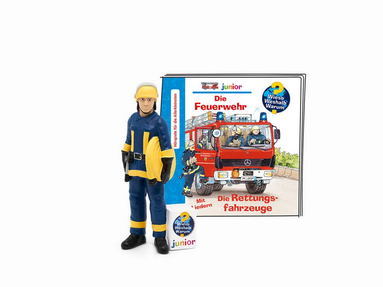 Tonies - Wieso Weshalb Warum Junior - Die Feuerwehr - Hörspiel Mit Liedern 4 Tonies - Wieso Weshalb Warum Junior - Die Feuerwehr - Hörspiel Mit Liedern - Image 2