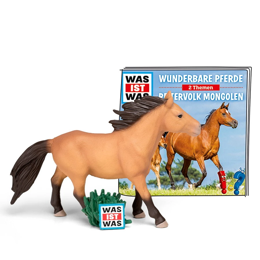 Tonies - WAS IST WAS - Wunderbare Pferde - Reitvolk Mongolen - Hörspiel 3 Tonies - WAS IST WAS - Wunderbare Pferde - Reitvolk Mongolen - Hörspiel